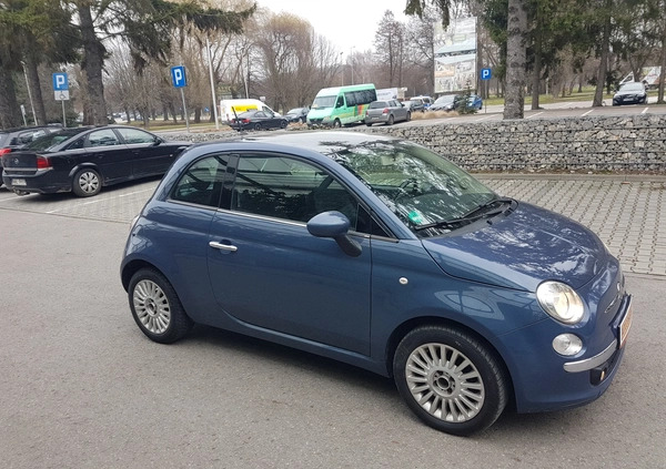 Fiat 500 cena 27900 przebieg: 130301, rok produkcji 2013 z Wyszogród małe 191